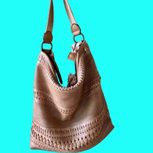 NWT Moda Luxe Tan Leather Bag